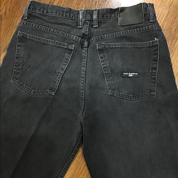 Vintage Polo Jeans Co Black Denim - Picture 3 of 8